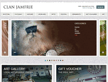 Tablet Screenshot of clanjamfrie.com